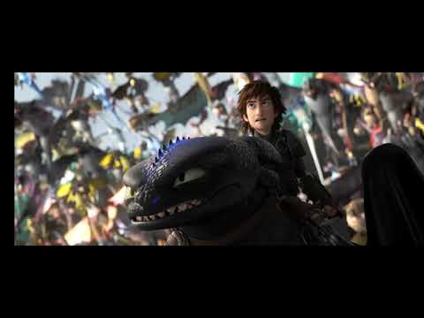 Toothless challenges the Alpha - How to train your dragon part 2
