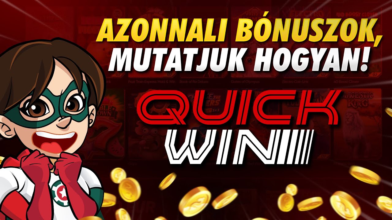 Maagyarország legjobb kaszinója?? Ismerd meg a QuickWin-t!