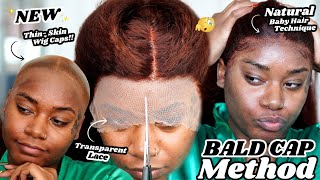✨NEW✨ BALD CAP METHOD | THIN-SKIN WIG CAPS!! WHERE HAVE THESE BEEN 😱?? Laurasia Andrea Wigs