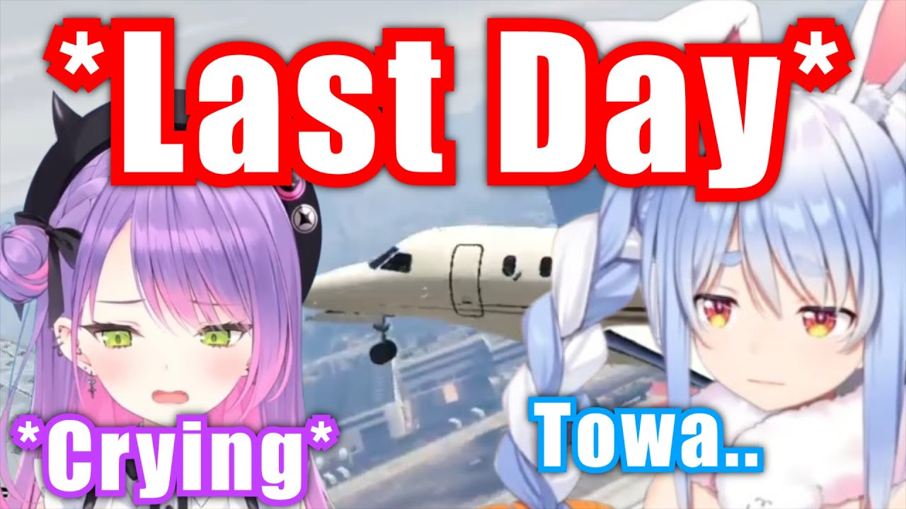 Tearful And Emotional Last Day For The Gang In HoloGTA【Hololive/Usada Pekora/Tokoyami Towa】