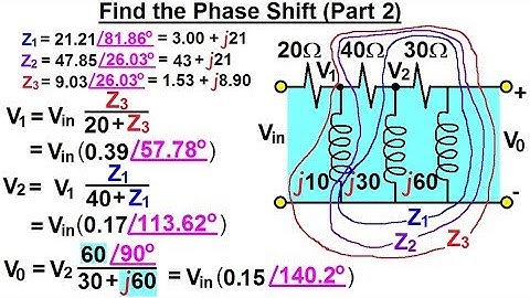 Electrical Engineering: Ch 10 Alternating Voltages & Phasors (82 of 82) Phs Shft=? V1, V2, V0=? (2)