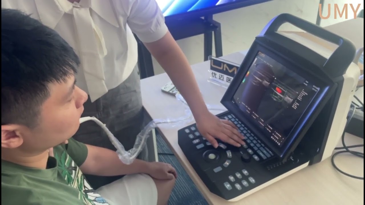 Portable Color Doppler Ultrasound Machine | UMY-VEUS-005 | Human & Veterinary Imaging Solution