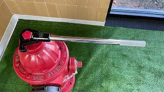 Single Head Adjustable Fire Hydrant Wrench