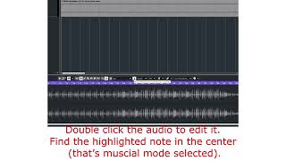 Cubase. How to turn off musical mode in Cubase.