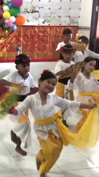 Tari janger anak kelas 1 & 2 SD #janger