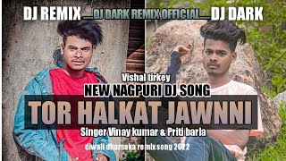 Tor Halkat jawani | New nagpuri dj song 2022 | dj dark | Singer vinay & priti