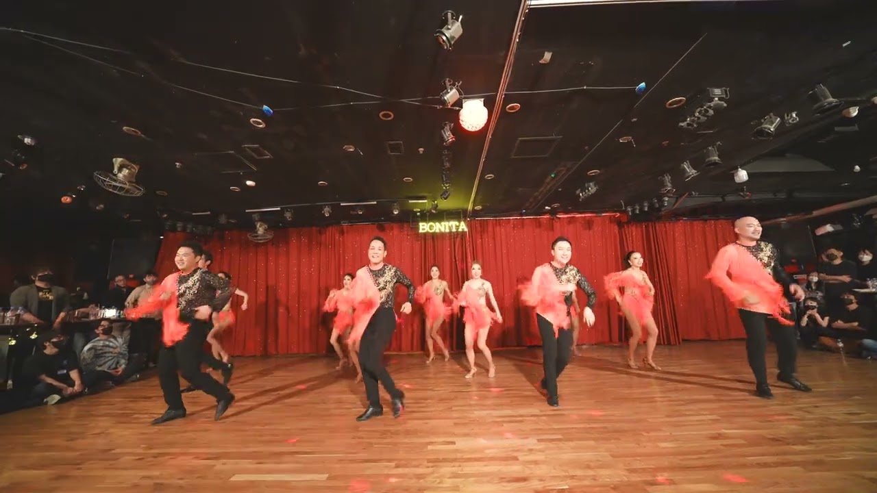 살사공연 | 자오코댄서즈 Zaoko Dancers chacha by 백호 & 몽 - 홍대 라틴클럽 보니따