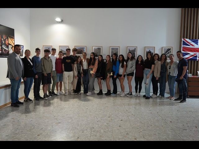 Exposición fotográfica momentos vividos por los alumnos de 4º de la ESO del instituto San José