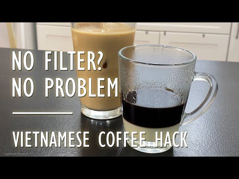 How To Make Vietnamese Iced Coffee Without Phin