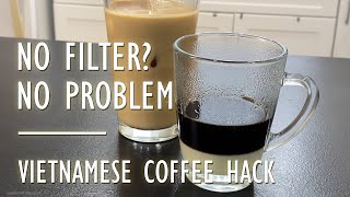 Easily Make Vietnamese Coffee at Home | Filter Hack | Starts With Kitchen