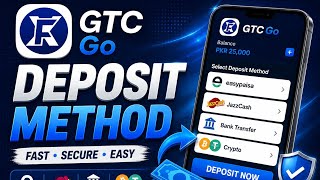 GTC GO Crypto Deposit Method | Step-by-Step USDT Deposit Guide (2026) Guide