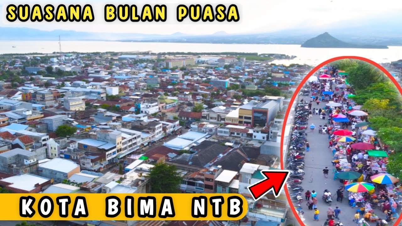 Suasana Kota Bima di Minggu Terakhir PUASA RAMADHAN 2022
