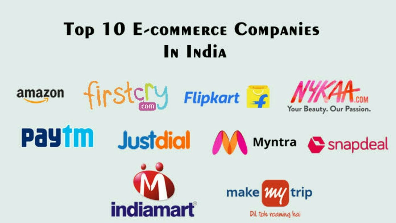 Top 10 e commerce companies in India 2020 - Ajoy Bouri - YouTube