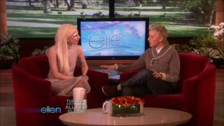 Lady Gaga Interview, Ellen DeGeneres Show 11/27/2009 chords