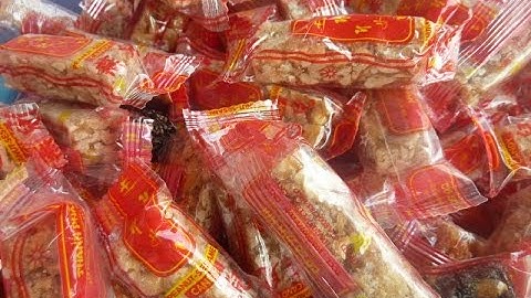 Mới! Công nghệ đóng gói kẹo lạc có cấp liệu hoàn toàn tự động