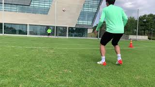 개인훈련을 하다.⚽️