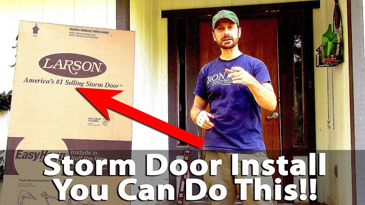How To Install A Storm Door - Larson EasyHang - DI...
