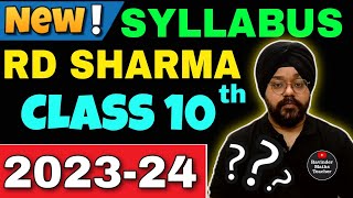 RD Sharma Class 10 New Syllabus 2023-24 | CBSE CLASS 10 Maths New Syllabus 2023-24