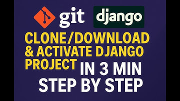 Clone & Activate Django Project in 3 Minutes | Step-by-Step