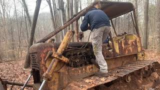 Will it start??? The allis chalmers HD6 crawler. Old start cold start???