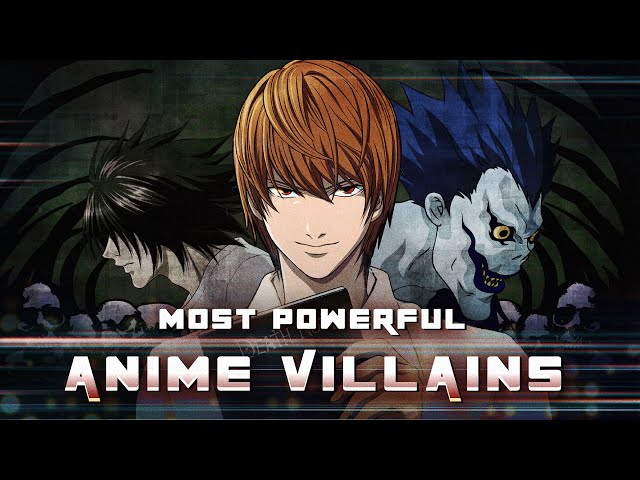 Top 5 Villains in Anime | Death Note