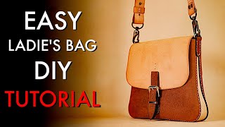 Let's Make a Simple and Elegant Ladies Bag - Tutorial and Pattern Download