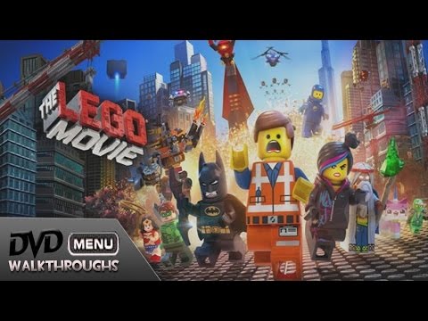 The LEGO Movie (2014) DvD Menu Walkthrough