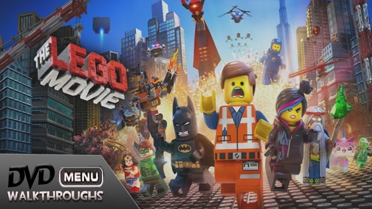The Lego Movie 2014 Dvd Menu Walkthrough Youtube