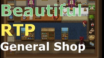RPG Maker MV: Beautiful RTP Mapping - General Shop