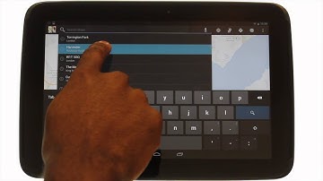 How to get directions to a location using your Samsung Google Nexus 10 | The Human Manual