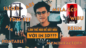 Làm thế nào để BẮT ĐẦU VỚI IN 3D - Cẩm nang hướng dẫn in 3D cho người mới bắt đầu