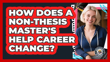 How Does A Non-Thesis Master