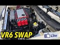 VW Mk1 Golf VR6 Swap (Ep.2) / INTRO WALK AROUND / Volkswagen Build Rabbit Caddy Citi Cabrio