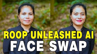 Easy Face Swapping | How to Install & Swap Face with Roop Unleashed AI (हिन्दी)