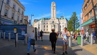 Walking Luton, England - Town Centre, Bury Park & Wardown Park