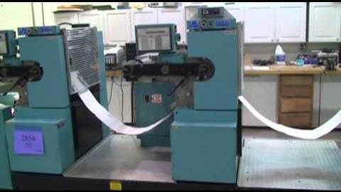 Heath 2COTT Continuous Forms Printing Press