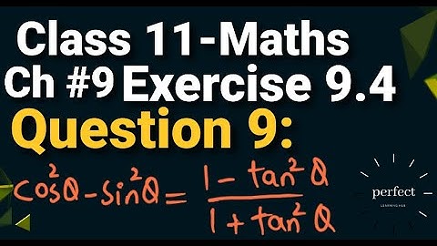 Exercise 9.4 class 11 maths Question 9 Chapter 9 in Urdu and Hindi || 9.4 exercise inter part 1