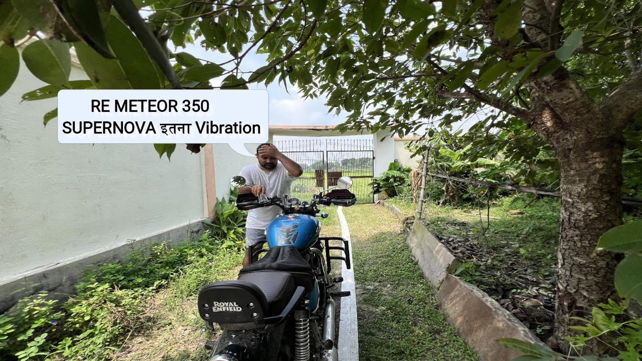 इस Bike में इतना Vibration😳 ? | Royal Enfield Meteor 350 Vibration Test