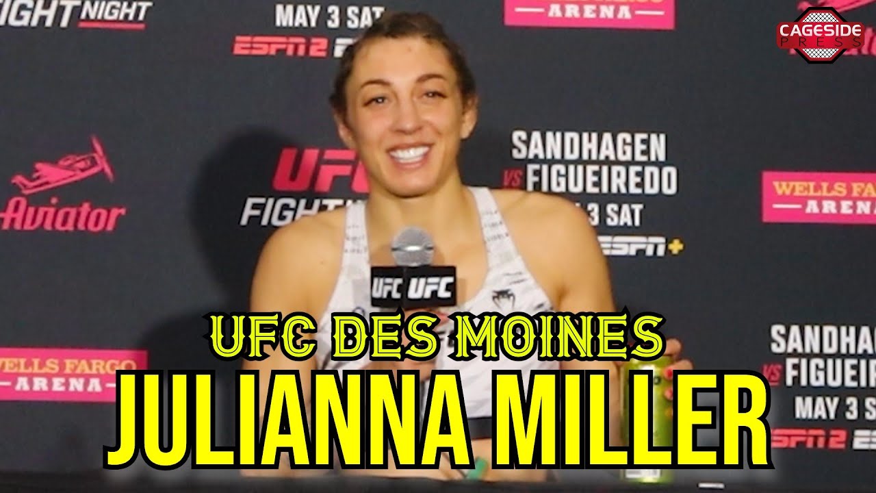 Juliana Miller Questioned If She Belonged In The UFC During Rough Run