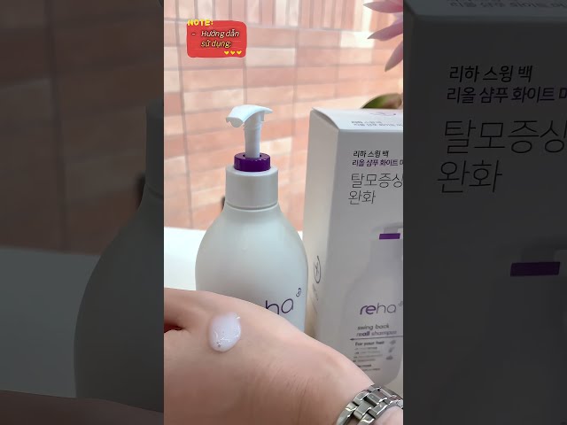 Dầu Gội Trị Rụng Tóc REHA Hương White Musk 500ml (xạ hương trắng)