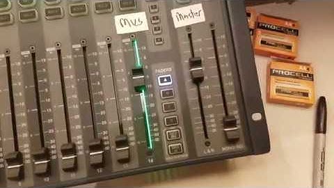 Soundcraft Si 3 Mono Output Patch