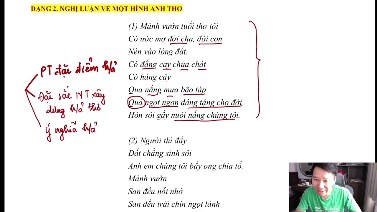 KĨ NĂNG VIẾT BÀI PHÂN TÍCH TÁC PHẨM THƠ - 3. Phân tích hình ảnh trong tác phẩm thơ