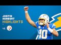 Justin Herbert's best plays from 472-yard game |  NFL 2021 Highlights