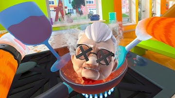 I COOKED GRANNY ALIVE! - I Am Cat VR