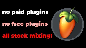 Can You Actually Mix Vocals With ONLY Stock Plugins? (FL Studio)