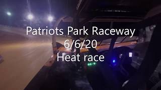 Patriots Park Raceway Heat race 6/6/20 Sharp Mini Late Model