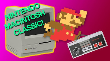 Nintendo NES on a Mac! Macintosh Classic with Raspberry Pi and Retropie