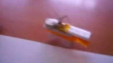 My first robot, Bristlebot