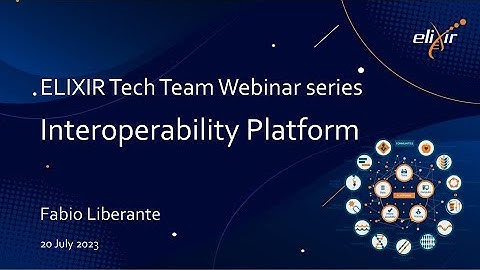 Interoperability webinar
