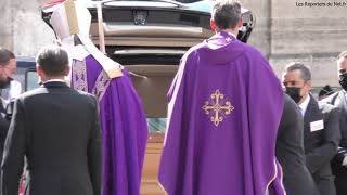 Obsèques de Jean-Paul Belmondo en l'église de Saint-Germain-des-Près